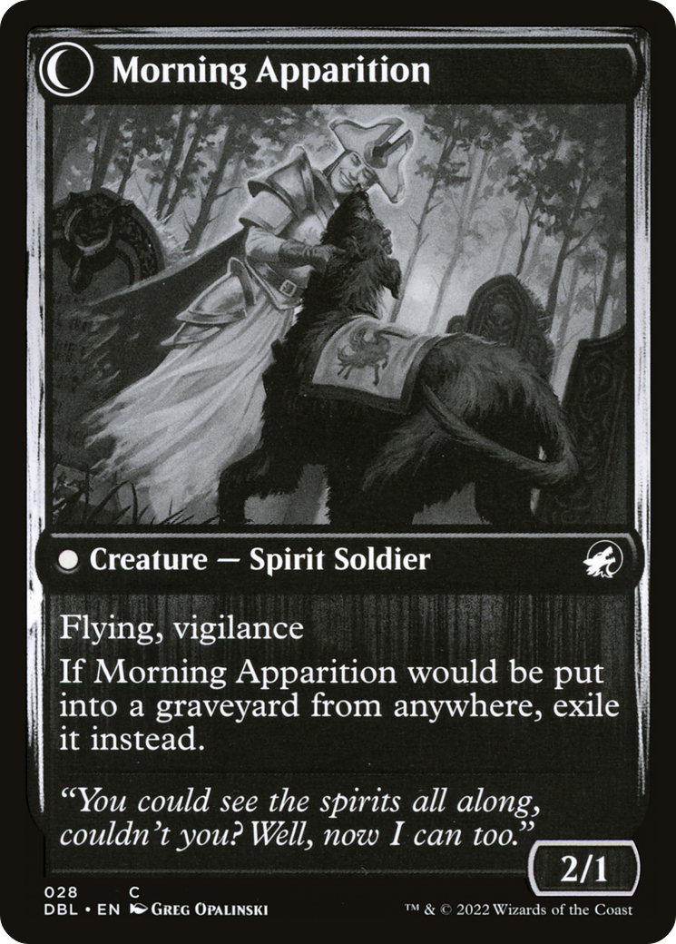 Mourning Patrol (DBL-028) [Innistrad: Double Feature] MTG Single Wizards of the Coast