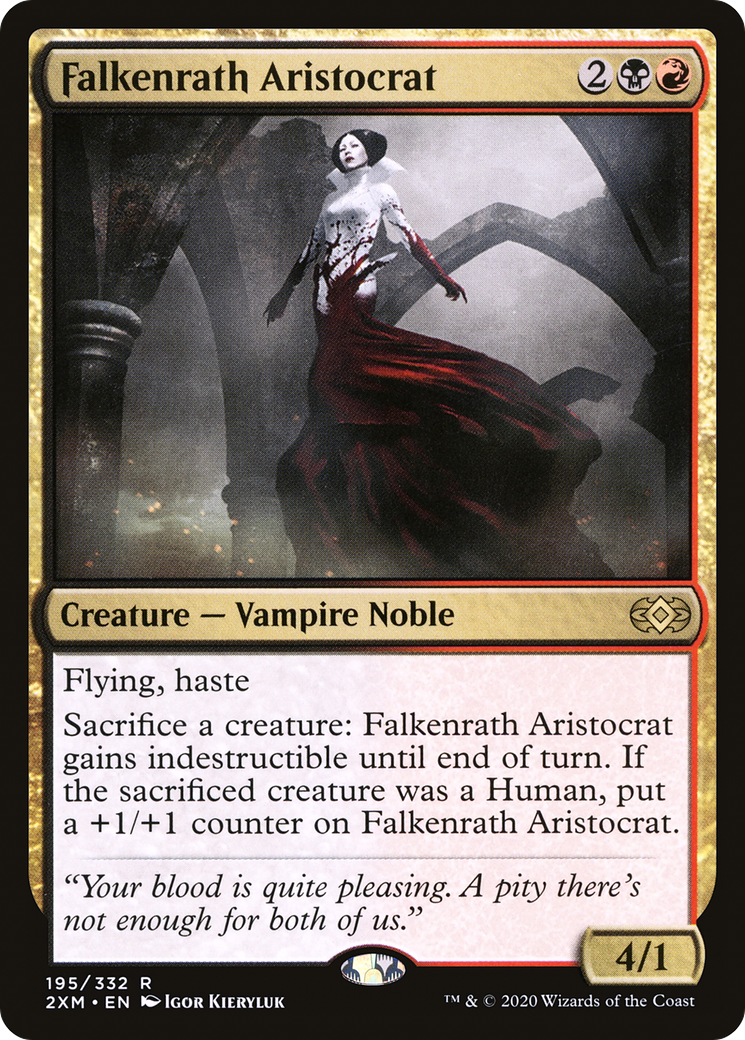 Falkenrath Aristocrat (2XM-195) [Double Masters] MTG Single Wizards of the Coast