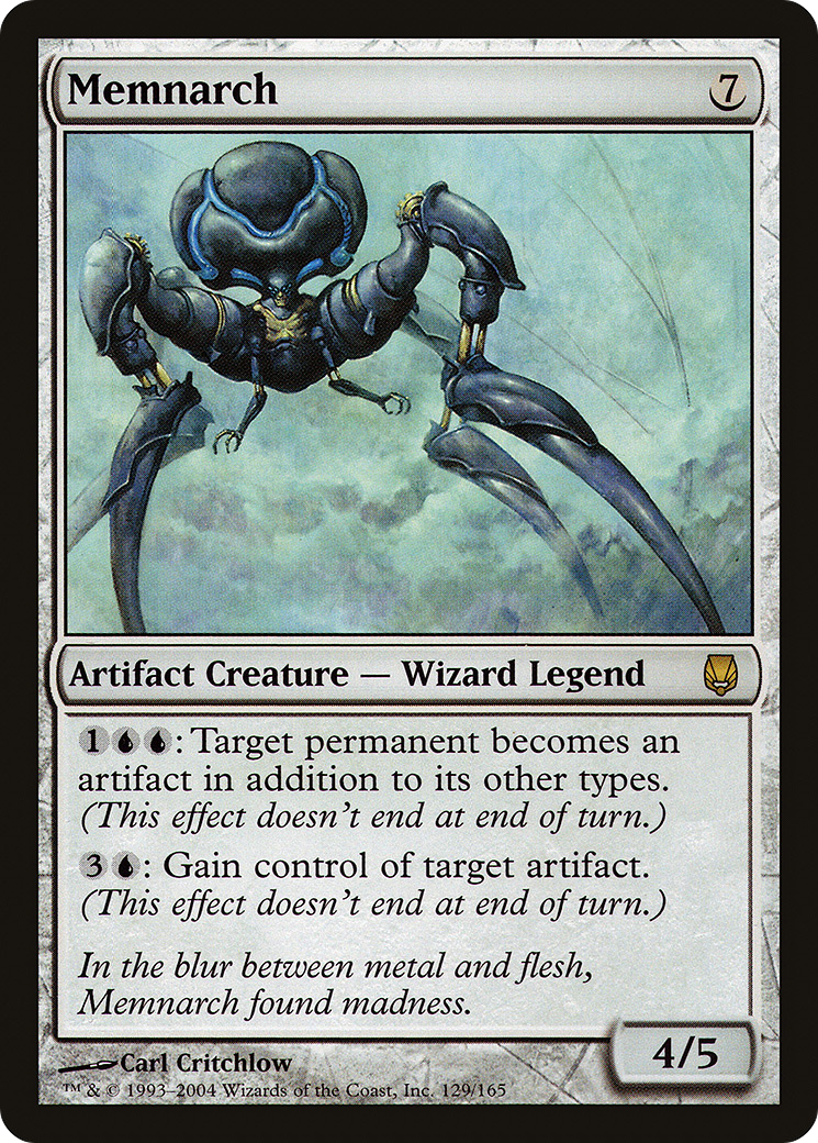 Memnarch (DST-129) [Darksteel] Foil MTG Single Wizards of the Coast