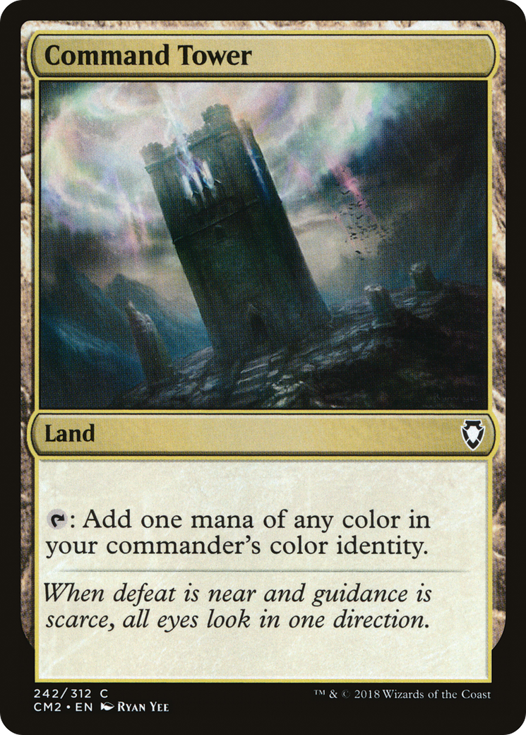 Command Tower (CM2-242) [Commander Anthology Volume II] MTG Single Wizards of the Coast