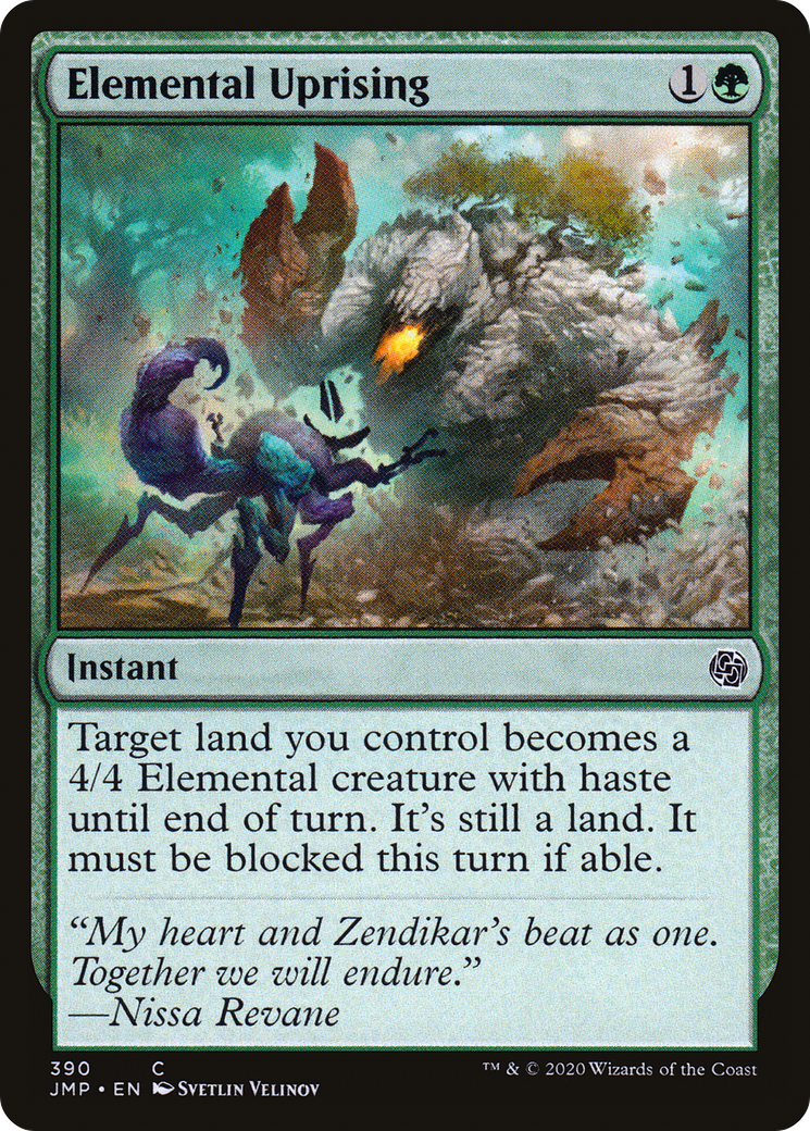 Elemental Uprising (JMP-390) [Jumpstart] MTG Single Wizards of the Coast