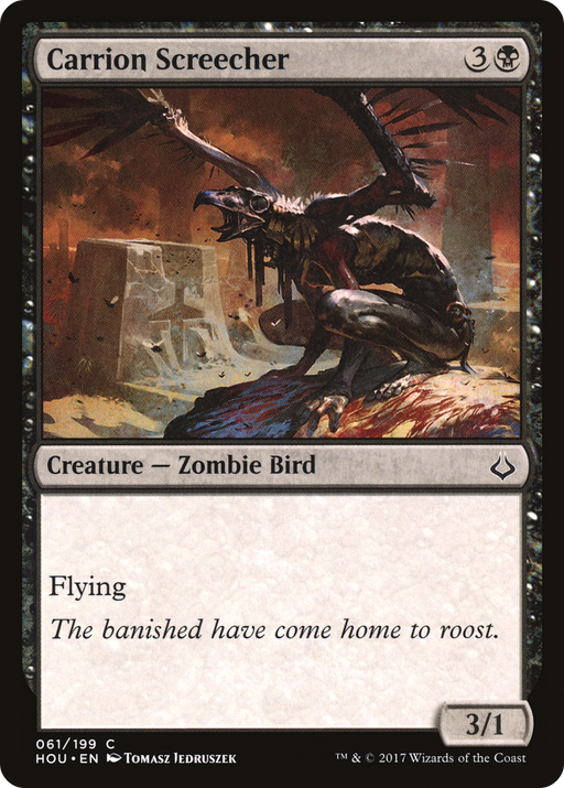 Carrion Screecher (HOU-061) [Hour of Devastation] MTG Single Wizards of the Coast