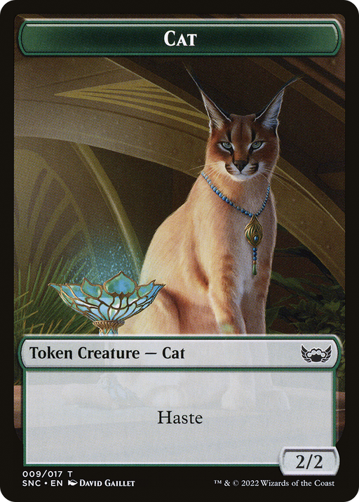 Cat (TSNC-009) [Tokens] Streets of New Capenna Tokens Foil MTG Single Wizards of the Coast