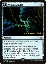 Primal Amulet (PRE-243) [Ixalan Promos] Foil MTG Single Wizards of the Coast