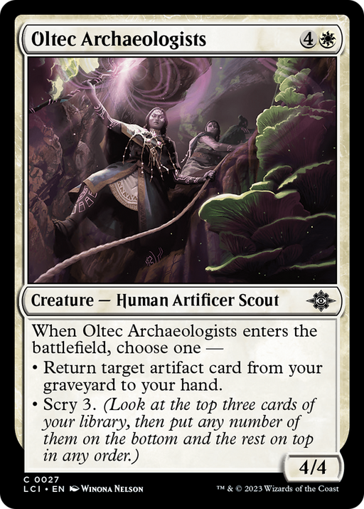 Oltec Archaeologists (LCI-027) [The Lost Caverns of Ixalan] Foil MTG Single Wizards of the Coast