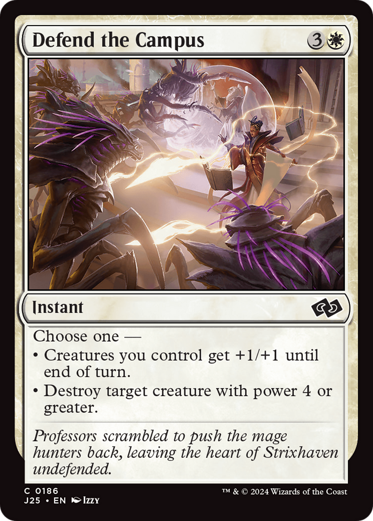 Defend the Campus (J25-186) [Foundations Jumpstart] MTG Single Wizards of the Coast
