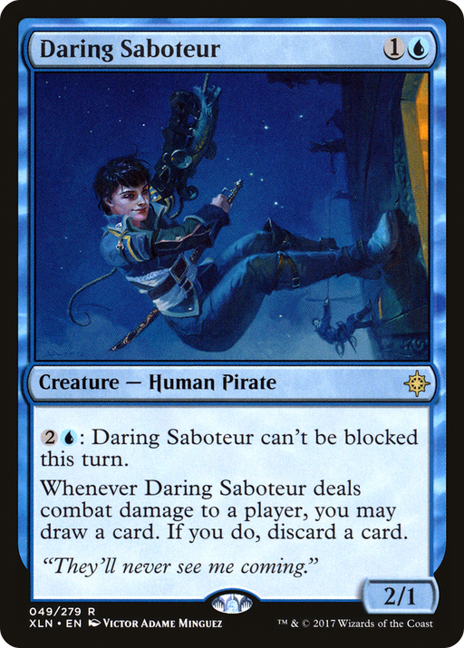Daring Saboteur (XLN-049) [Ixalan] Foil MTG Single Wizards of the Coast