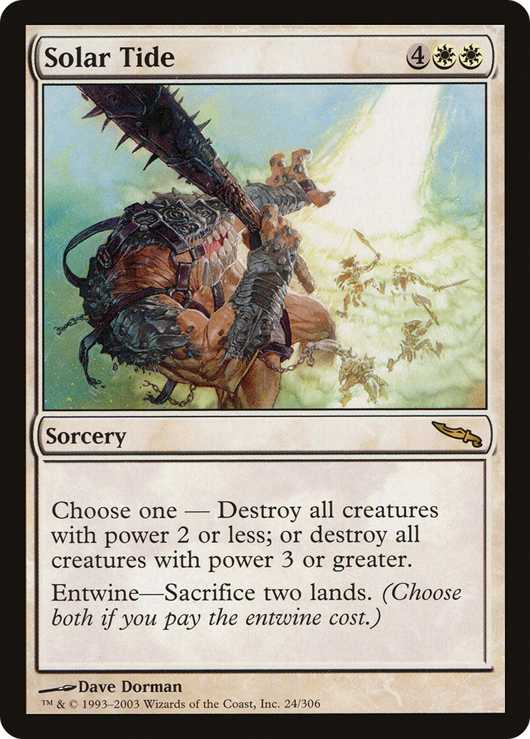 Solar Tide (MRD-024) [Mirrodin] MTG Single Wizards of the Coast