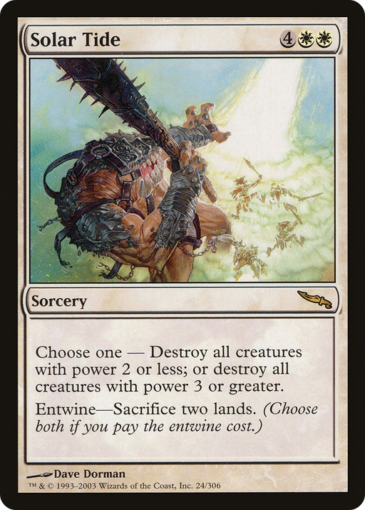Solar Tide (MRD-024) [Mirrodin] MTG Single Wizards of the Coast