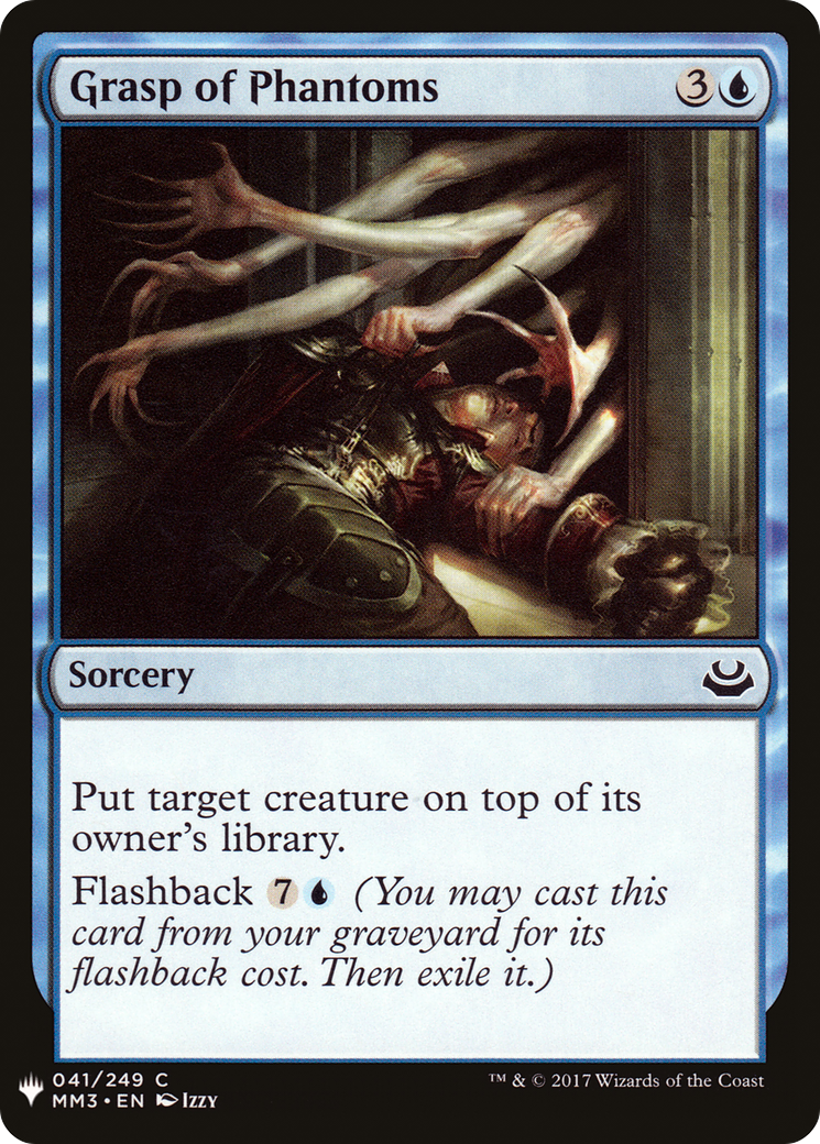 Grasp of Phantoms (LIST-MM3-41) [Mystery Booster] The List MTG Single Wizards of the Coast
