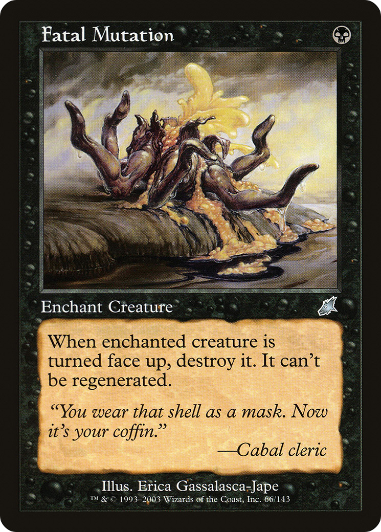 Fatal Mutation (SCG-066) [Scourge] Foil MTG Single Wizards of the Coast
