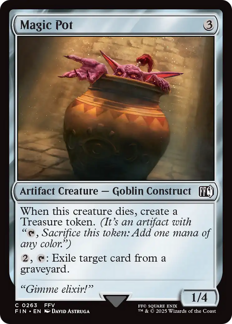 Magic Pot (FIN-263) [FINAL FANTASY] MTG Single Wizards of the Coast