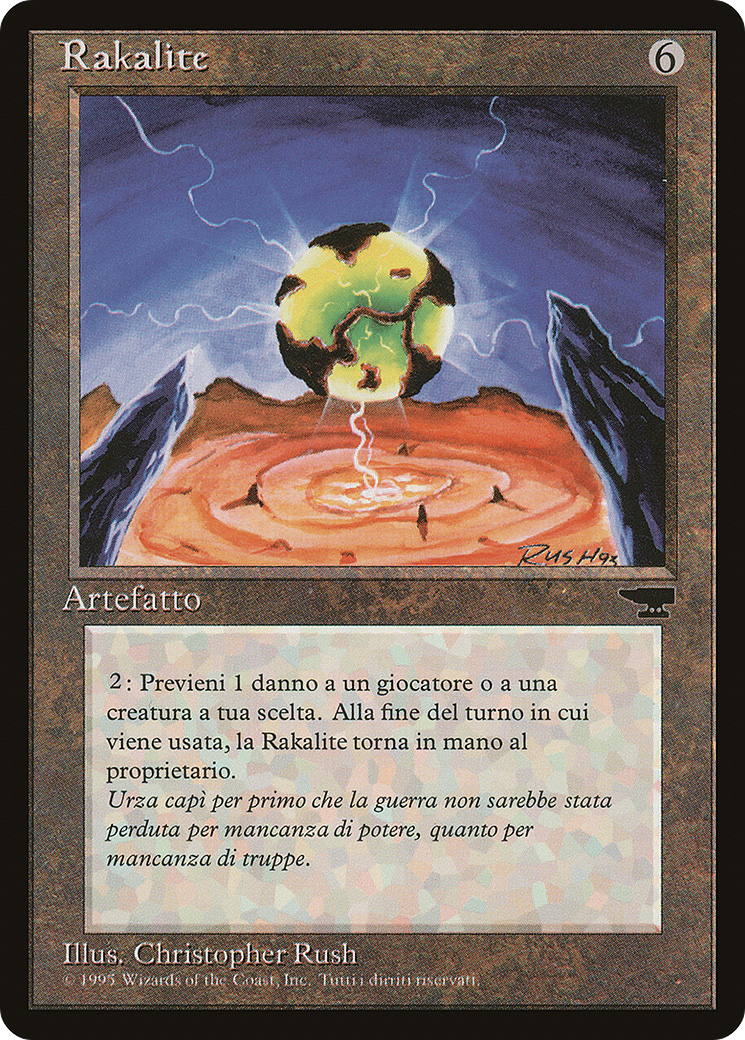 Rakalite (Italian) (REN-) [Misc] Rinascimento MTG Single Wizards of the Coast