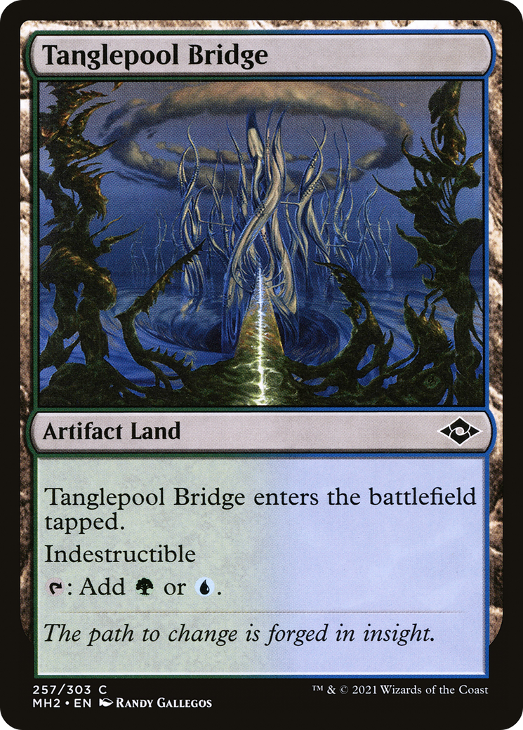Tanglepool Bridge (MH2-257) [Modern Horizons 2] Foil MTG Single Modern Horizons 2