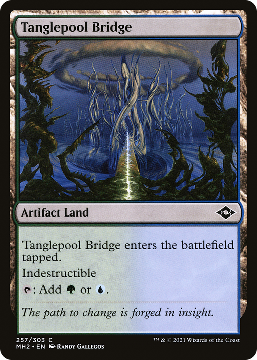 Tanglepool Bridge (MH2-257) [Modern Horizons 2] MTG Single Modern Horizons 2