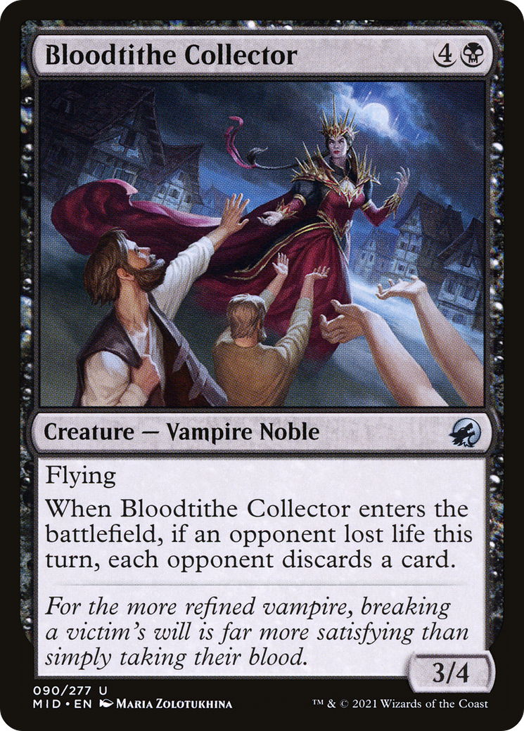 Bloodtithe Collector (MID-090) [Innistrad: Midnight Hunt] MTG Single Wizards of the Coast