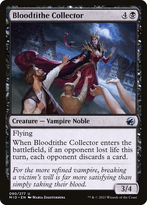Bloodtithe Collector (MID-090) [Innistrad: Midnight Hunt] MTG Single Wizards of the Coast