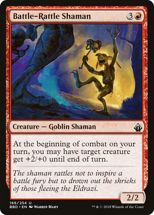 Battle-Rattle Shaman (BBD-166) [Battlebond] MTG Single Wizards of the Coast