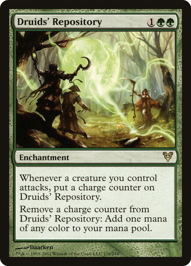 Druids' Repository (AVR-176) [Avacyn Restored] MTG Single Wizards of the Coast