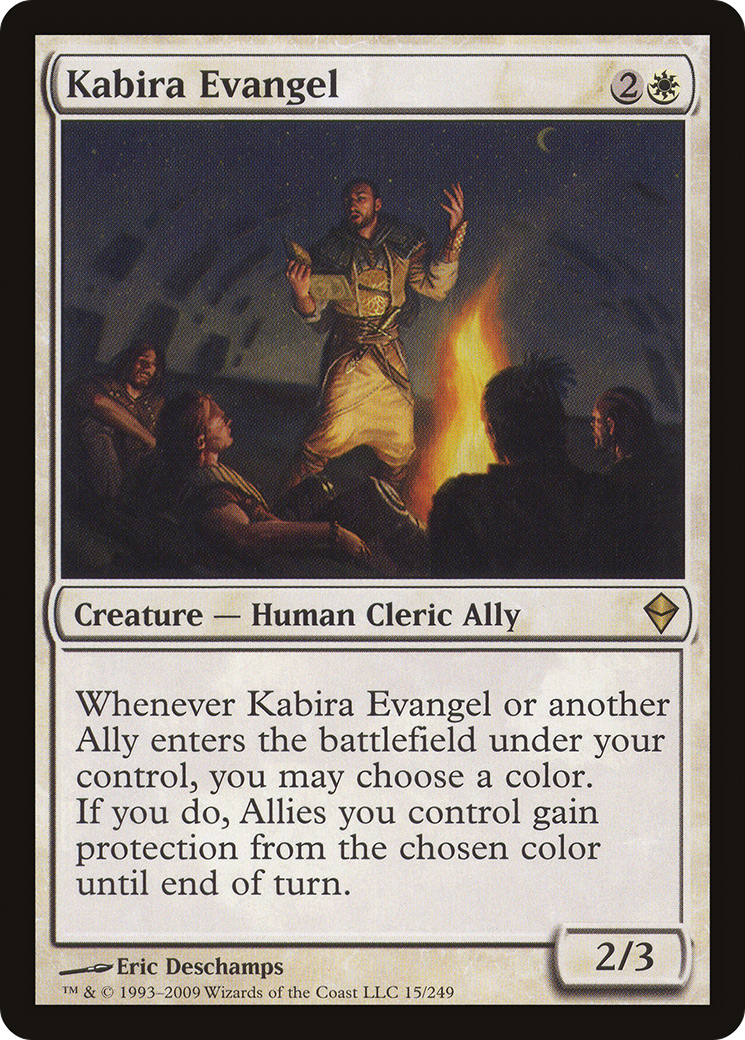 Kabira Evangel (ZEN-015) [Zendikar] Foil MTG Single Wizards of the Coast