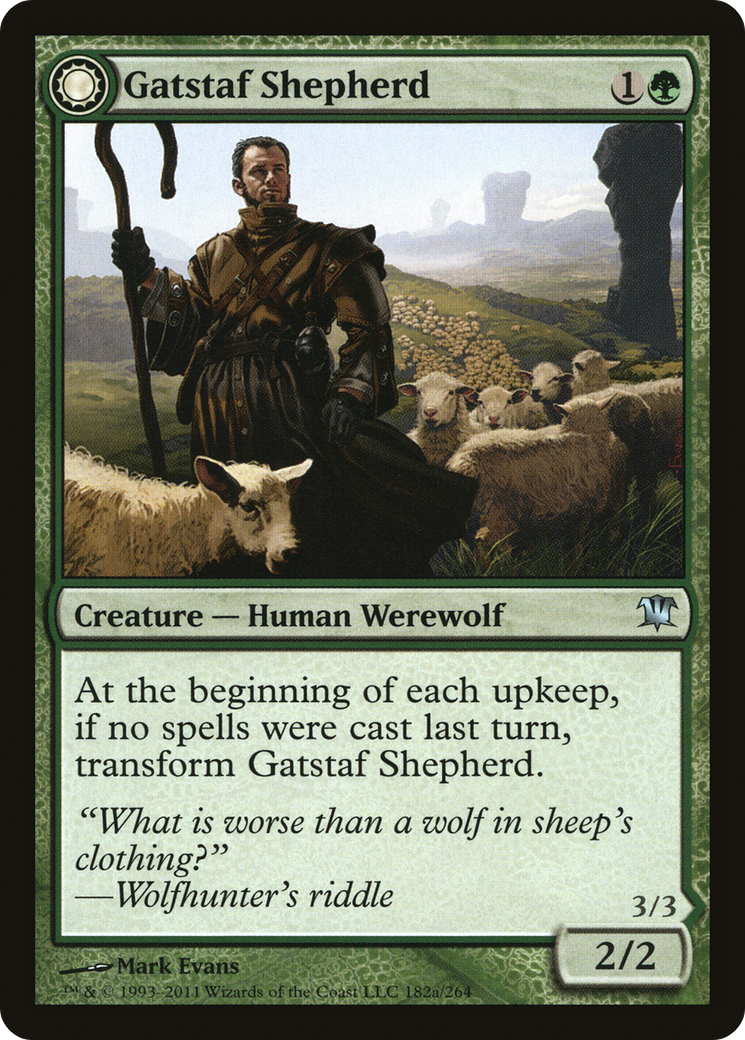 Gatstaf Shepherd (ISD-182) [Innistrad] MTG Single Wizards of the Coast