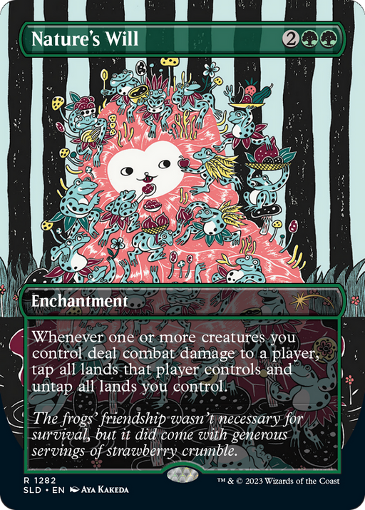 Nature's Will (SLD-1282) [Secret Lair] Drop (Borderless) MTG Single Wizards of the Coast