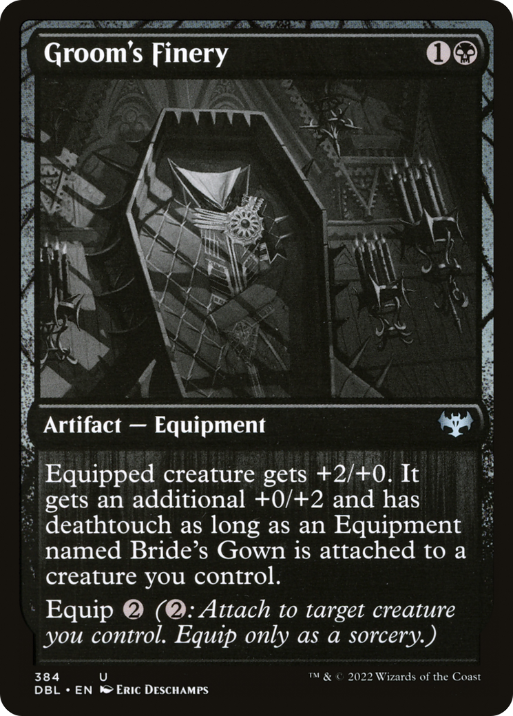 Groom's Finery (DBL-384) [Innistrad: Double Feature] Foil MTG Single Wizards of the Coast