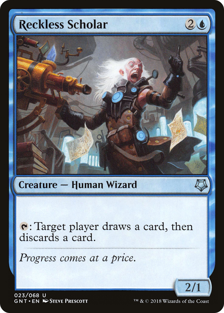 Reckless Scholar (GNT-023) [Misc] Game Night MTG Single Wizards of the Coast
