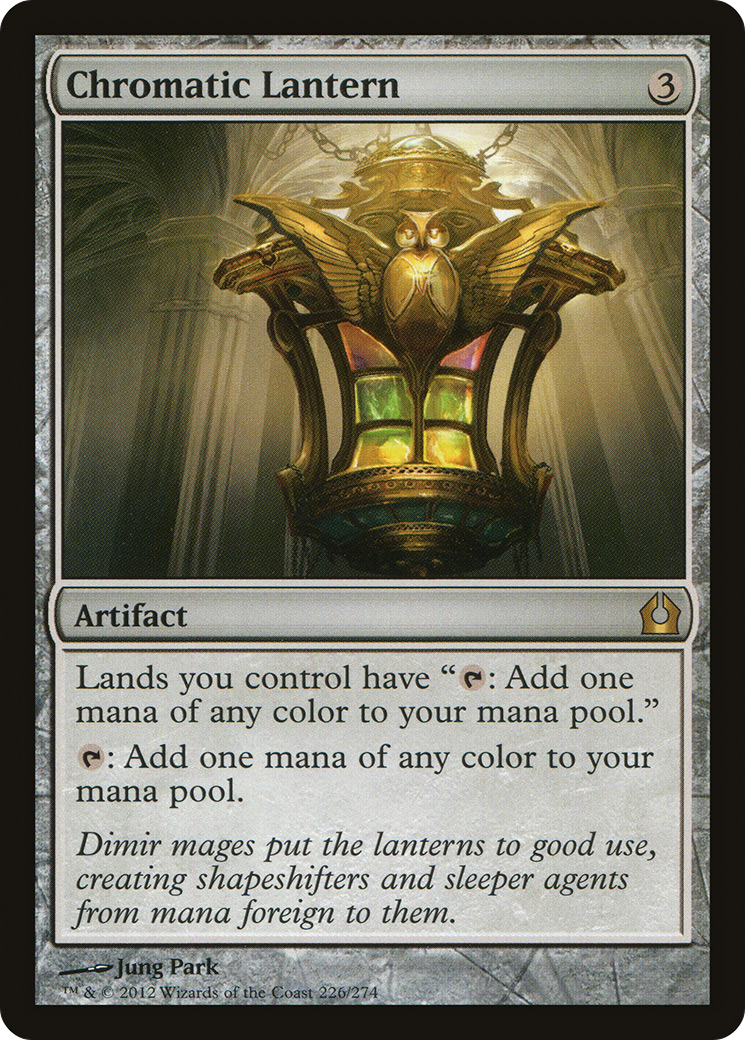 Chromatic Lantern (RTR-226) [Return to Ravnica] MTG Single Wizards of the Coast