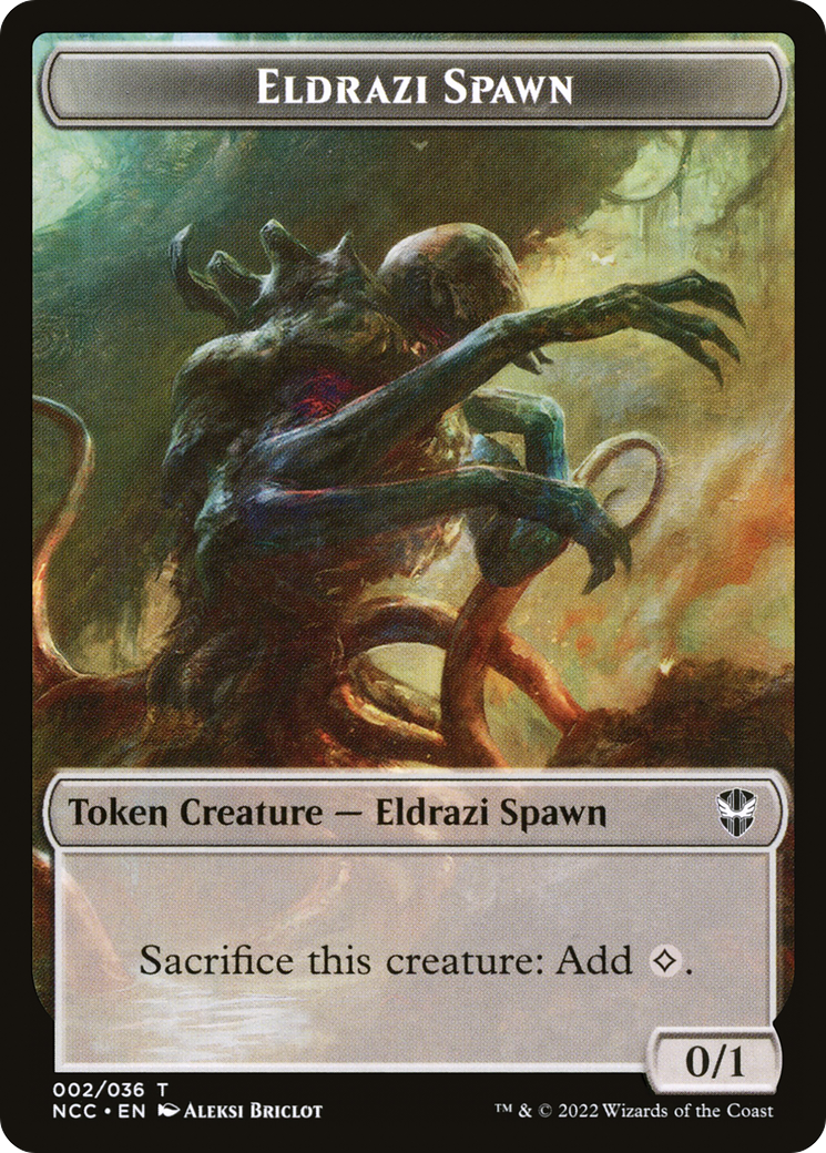 Eldrazi Spawn (TNCC-002) [Tokens] New Capenna Commander Tokens MTG Single Wizards of the Coast
