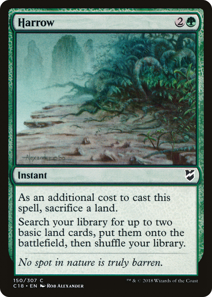 Harrow (C18-150) [Commander 2018] MTG Single Wizards of the Coast
