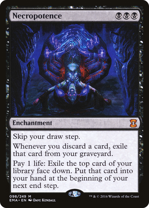 Necropotence (EMA-098) [Eternal Masters] MTG Single Wizards of the Coast