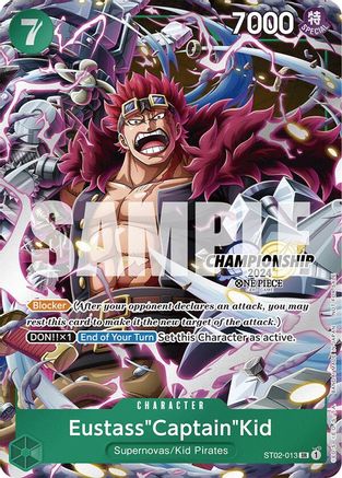 Eustass"Captain"Kid (CS 2024 Celebration Pack) (ST02-013) [One Piece Promotion Cards] Foil One Piece Single Bandai