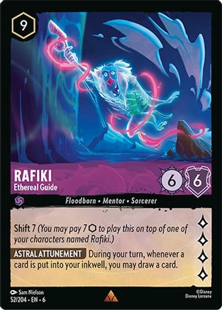 Rafiki - Ethereal Guide (52/204) [Azurite Sea] Lorcana Single Disney