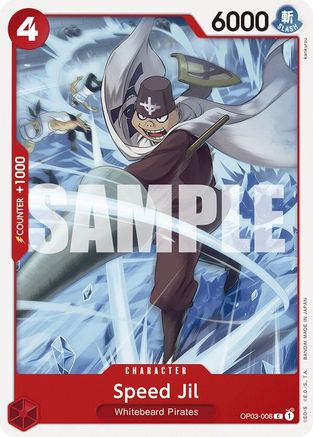 Speed Jil (OP03-006) [Starter Deck 15: RED Edward.Newgate] One Piece Single Bandai