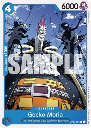 Gecko Moria (OP02-054) (OP02-054) [Starter Deck 17: BLUE Donquixote Doflamingo] One Piece Single Bandai
