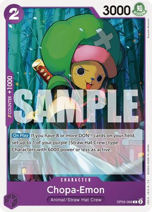 Chopa-Emon (OP05-068) [Starter Deck 18: PURPLE Monkey.D.Luffy] One Piece Single Bandai