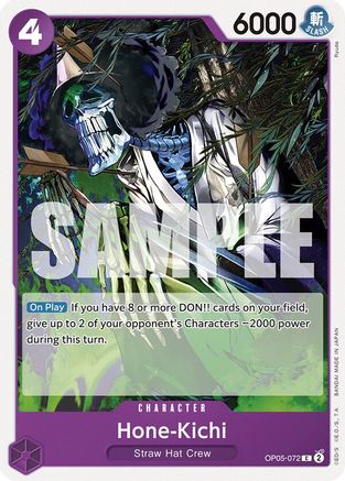 Hone-Kichi (OP05-072) [Starter Deck 18: PURPLE Monkey.D.Luffy] One Piece Single Bandai