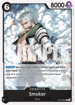 Smoker (ST19-001) (ST19-001) [Starter Deck 19: BLACK Smoker] One Piece Single Bandai