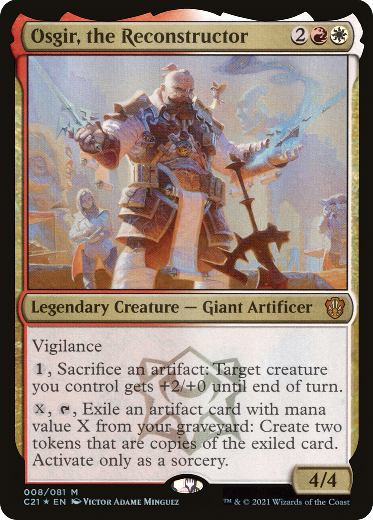 Osgir, the Reconstructor (C21-008) [Commander 2021] Foil MTG Single Wizards of the Coast