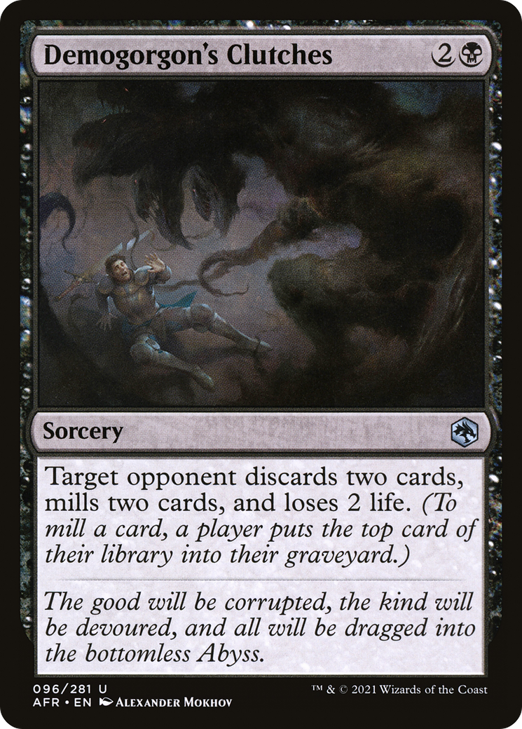 Demogorgon's Clutches (AFR-096) [Adventures in the Forgotten Realms] MTG Single Wizards of the Coast