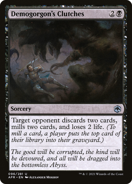 Demogorgon's Clutches (AFR-096) [Adventures in the Forgotten Realms] MTG Single Wizards of the Coast