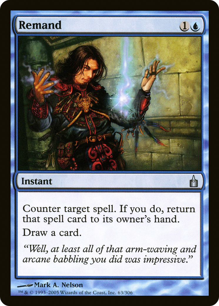 Remand (RAV-063) [Ravnica: City of Guilds] Foil MTG Single Wizards of the Coast
