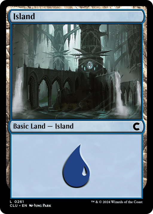 Island (0261) (CLU-261) [Ravnica: Clue Edition] MTG Single Wizards of the Coast