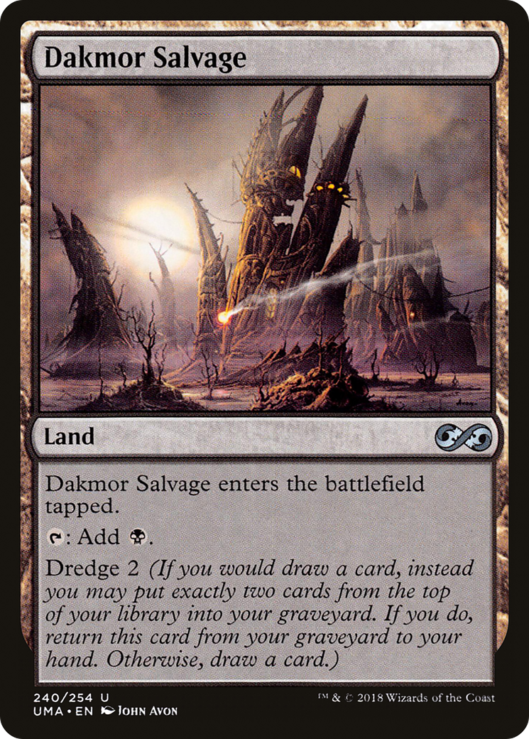 Dakmor Salvage (UMA-240) [Ultimate Masters] Foil MTG Single Wizards of the Coast