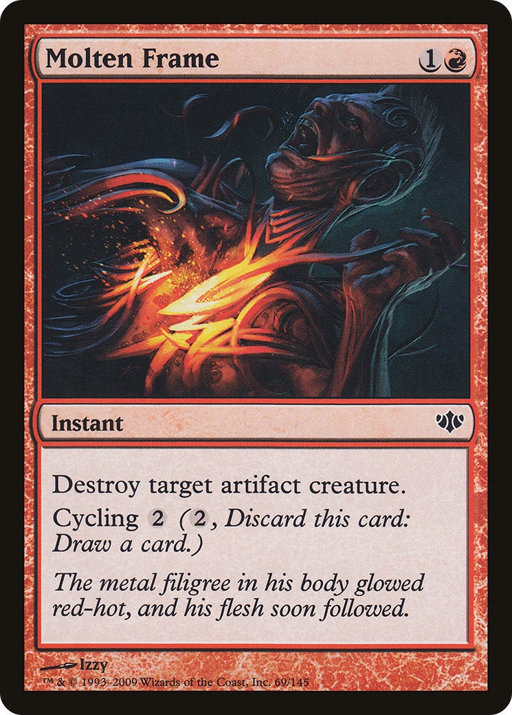 Molten Frame (CON-069) [Conflux] Foil MTG Single Wizards of the Coast