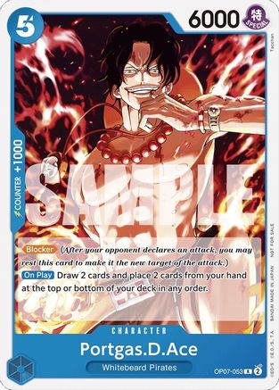 Portgas.D.Ace (Tournament Pack 2024 Oct.-Dec.) (OP07-053) [One Piece Promotion Cards] One Piece Single Bandai