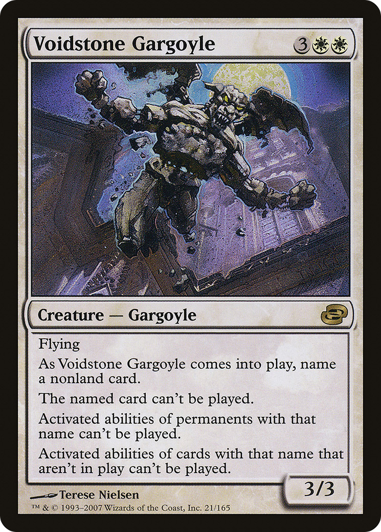Voidstone Gargoyle (PLC-021) [Planar Chaos] MTG Single Planar Chaos