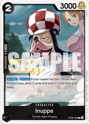 Inuppe (Judge Pack Vol. 4) (OP06-082) [One Piece Promotion Cards] Foil One Piece Single Bandai