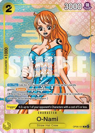 O-Nami (Event Pack Vol. 5) (OP06-101) [One Piece Promotion Cards] Foil One Piece Single Bandai
